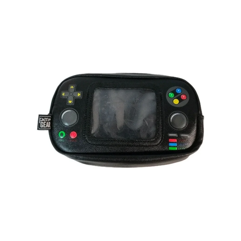 Pen Gear Black Game‎ Controller Pencil Case Pouch Bag